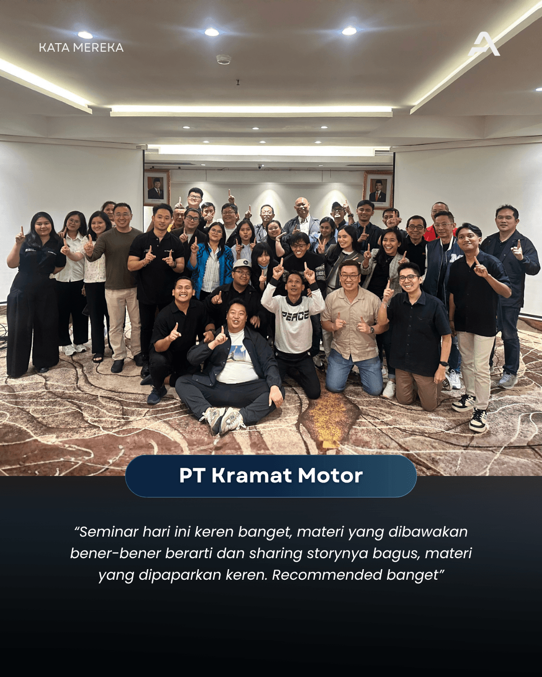 Testimoni klien Kramat Motor