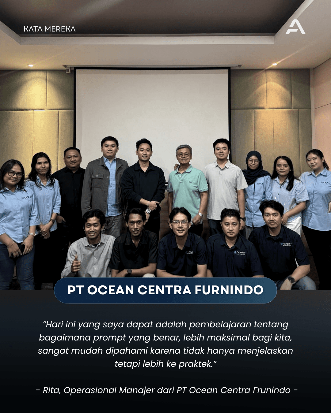Testimoni klien Ocean Centra Furnindo
