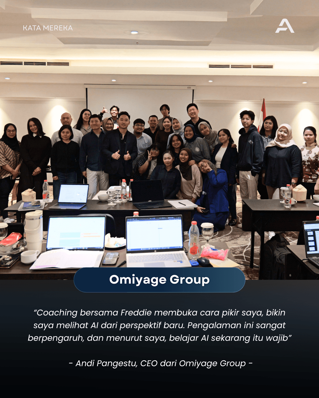 Testimoni klien Omiyage Group